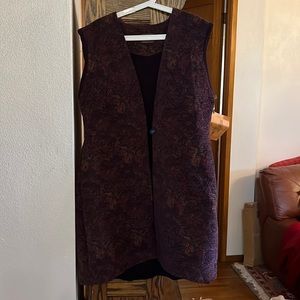New. a i rage Aida Dalati Coat Vest GORGEOUS!